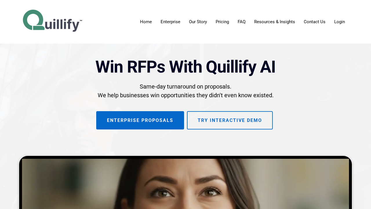 Quillify.ai screenshot