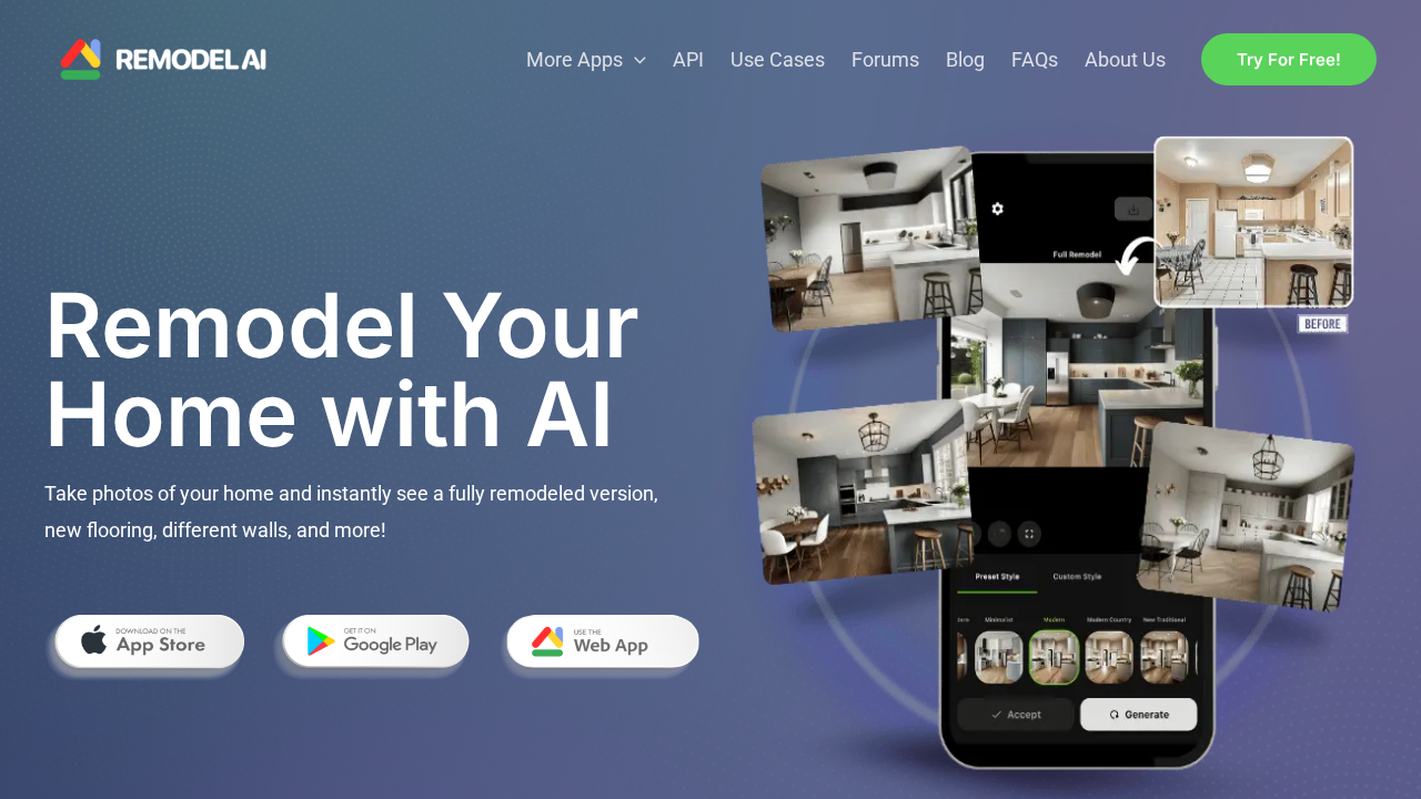 RemodelAI.app screenshot