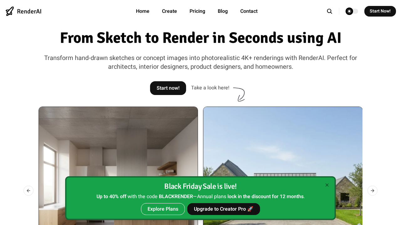 RenderAI.app screenshot