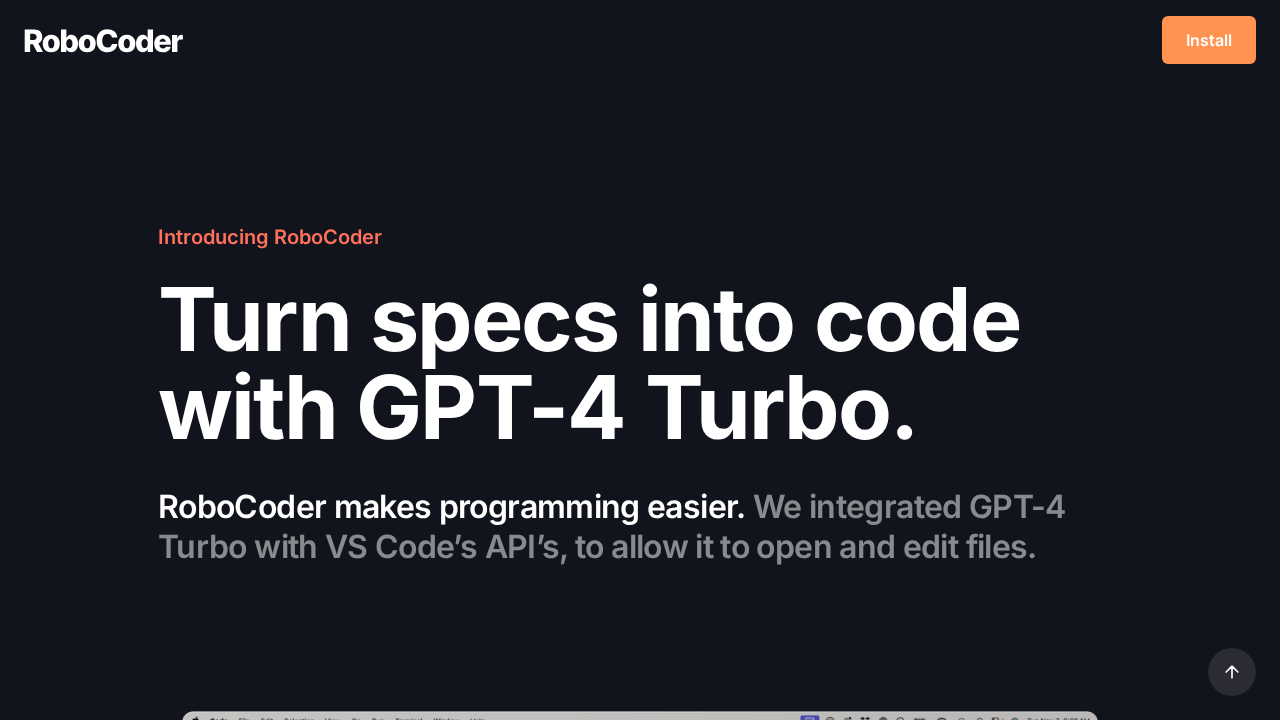 RoboCoder screenshot