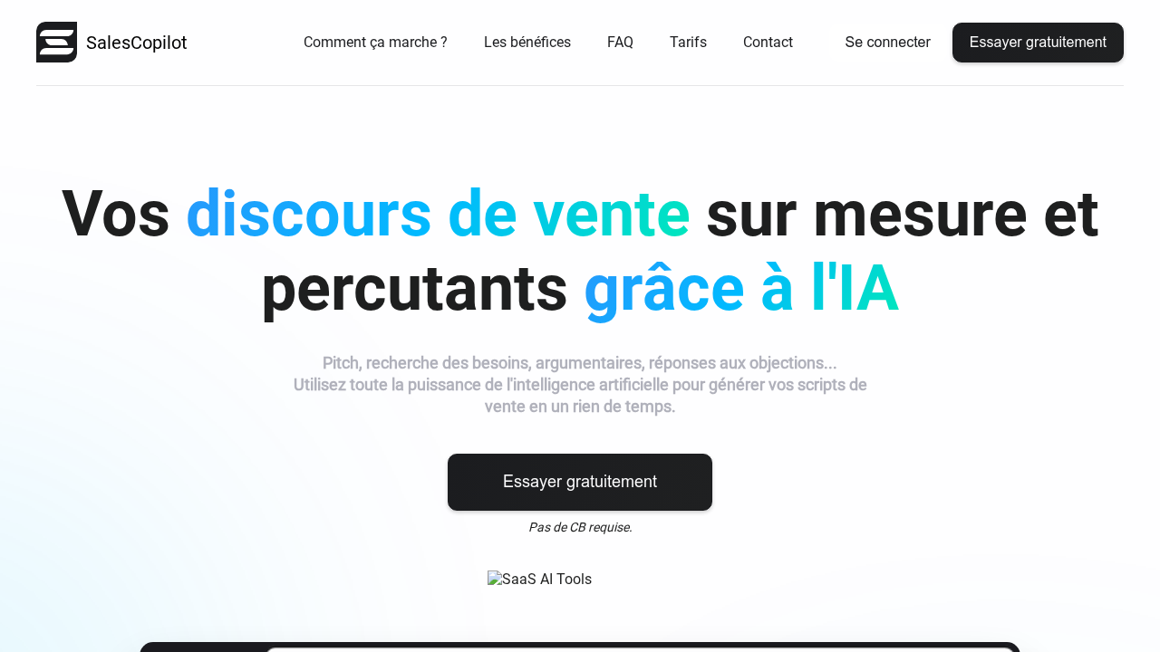 SalesCopilot screenshot