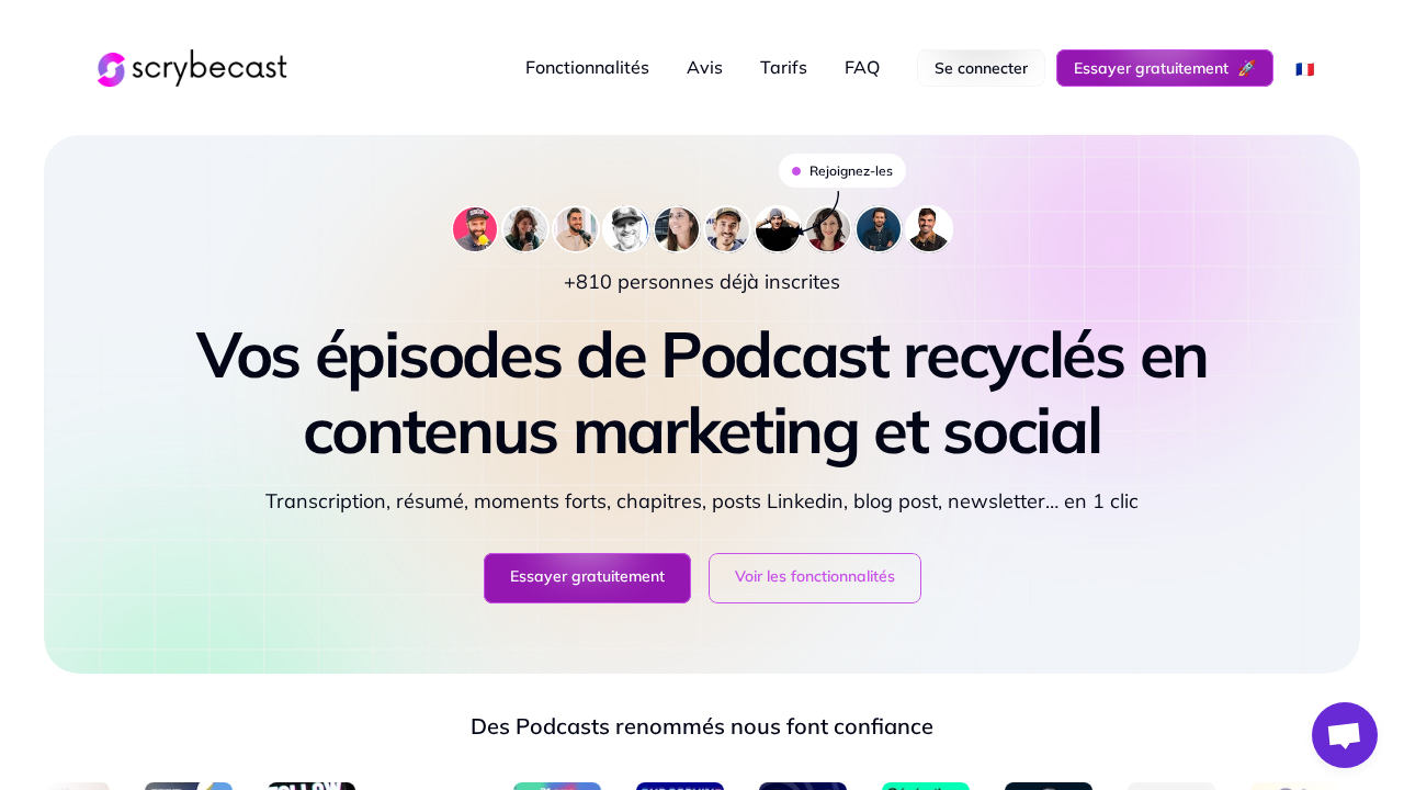 Scrybecast screenshot