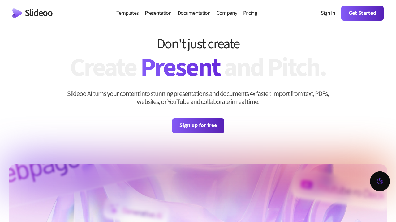 Slideoo.ai screenshot