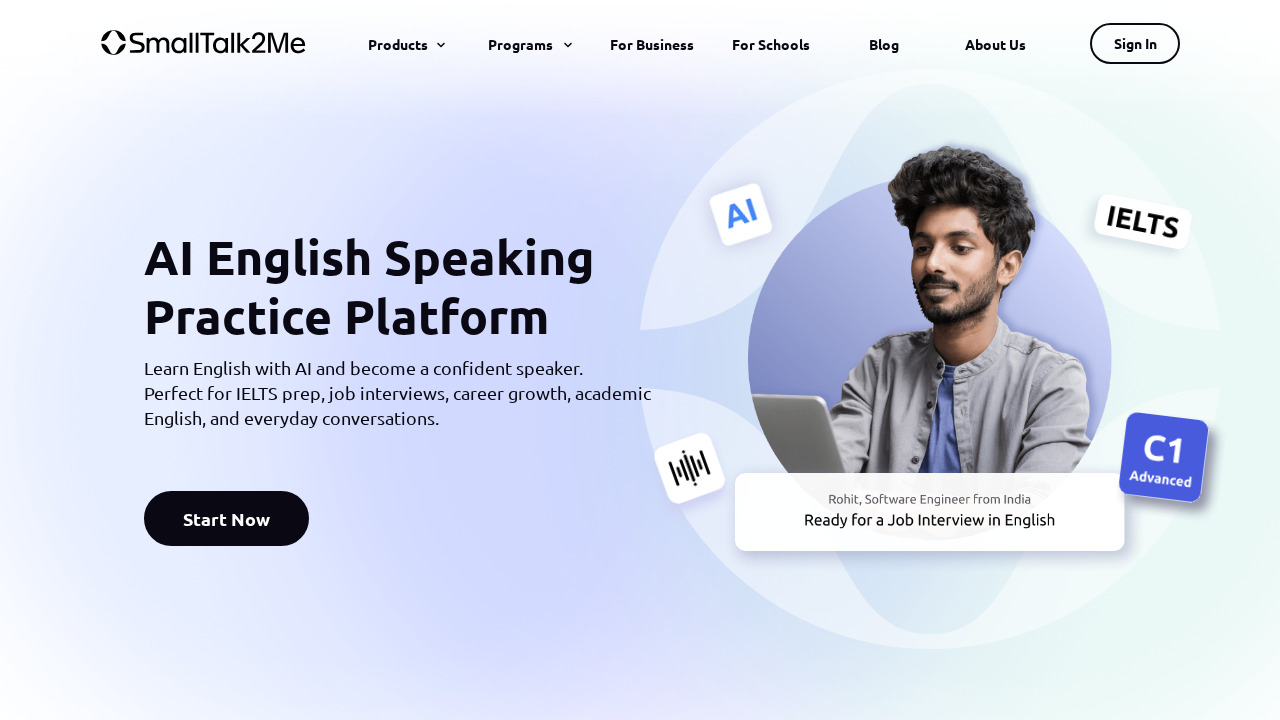 smalltalk2.me screenshot