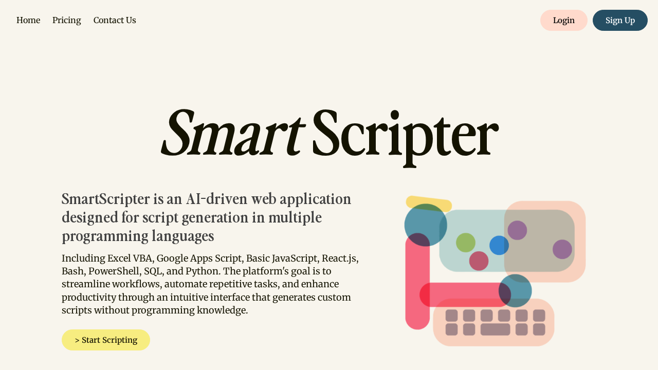 SmartScripter screenshot