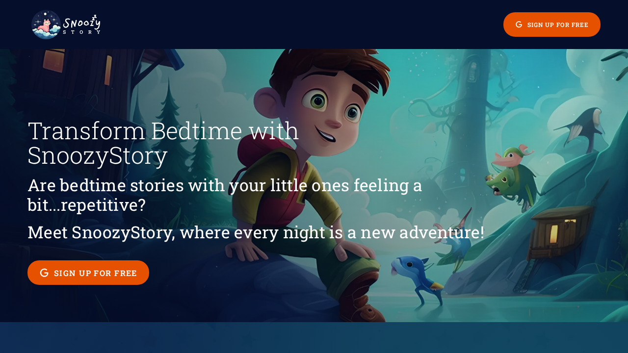 SnoozyStory screenshot