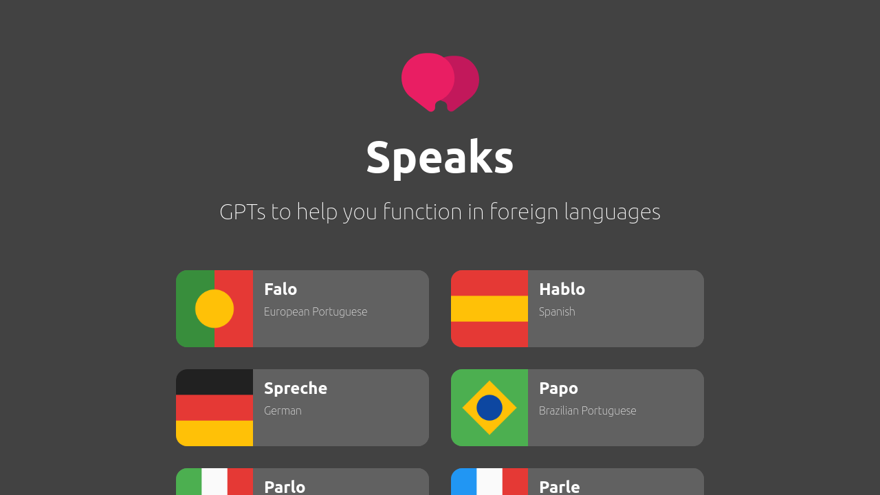 Speaks-GPT screenshot