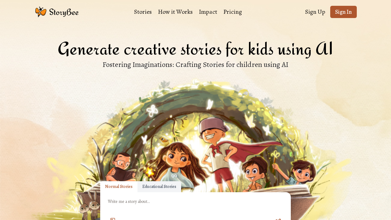 StoryBee.app screenshot