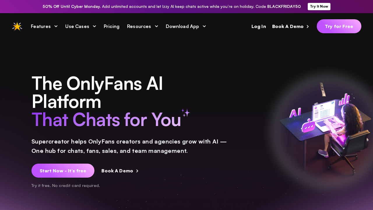 Supercreator screenshot