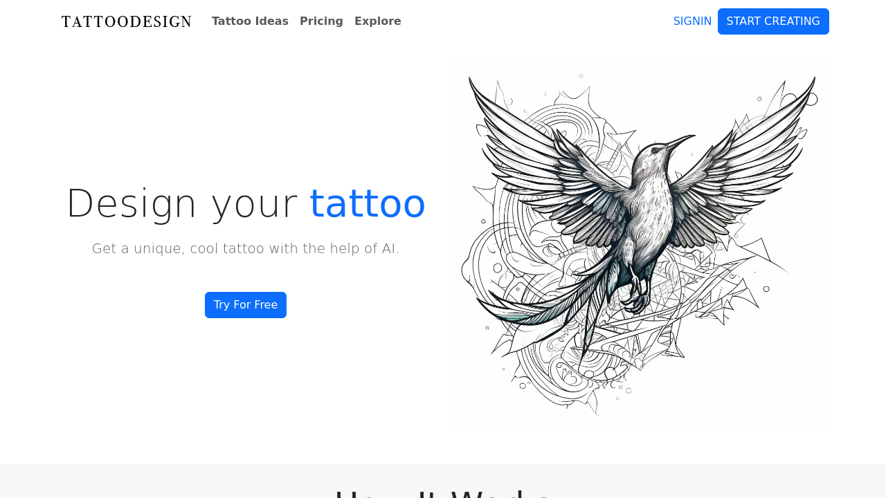 tattooidea.design screenshot