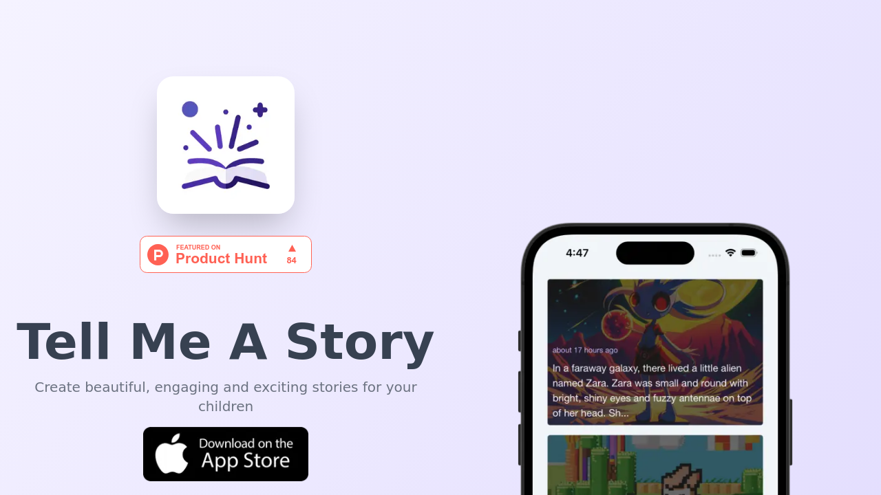 TellMeAStoryAI screenshot