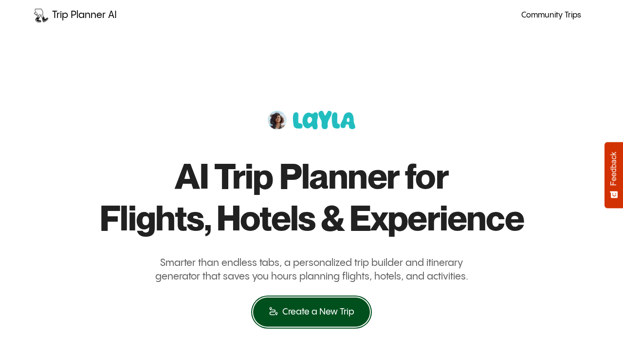 Tripplanner.ai screenshot