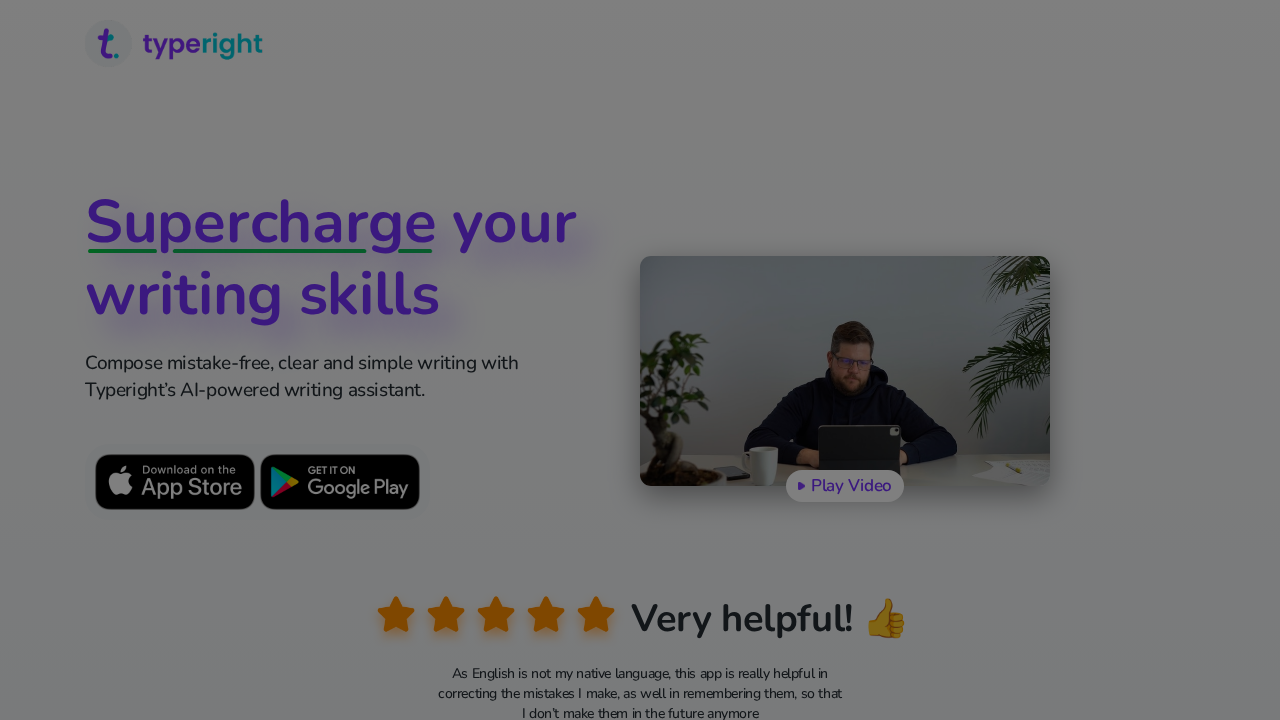 Typeright screenshot