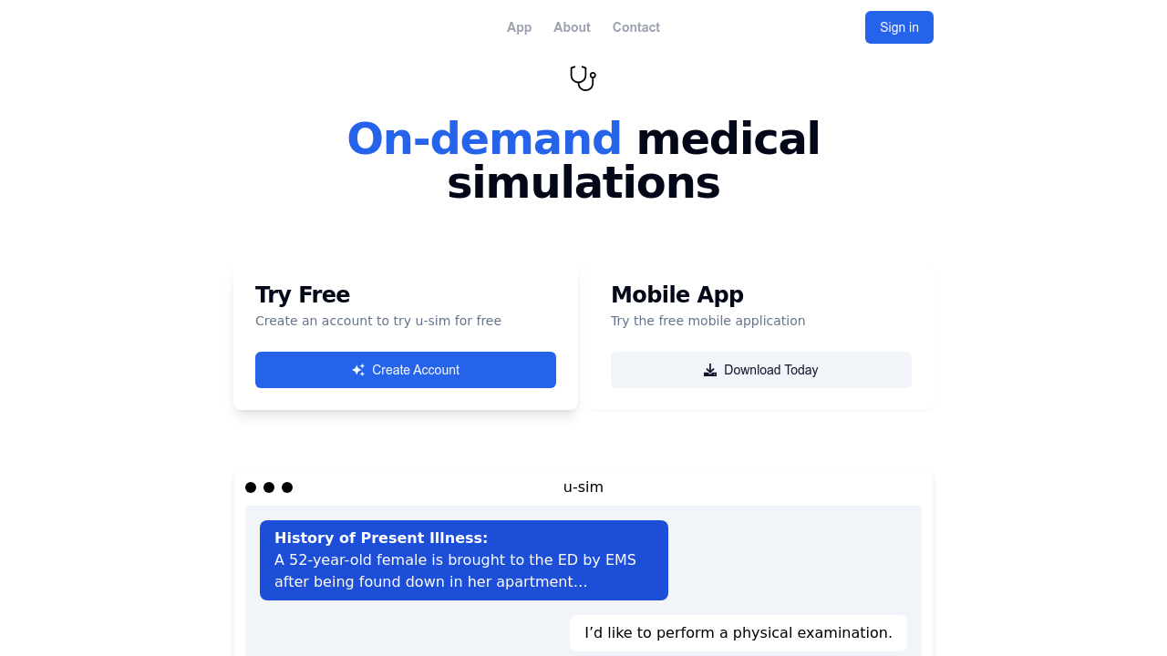 u-sim.org screenshot