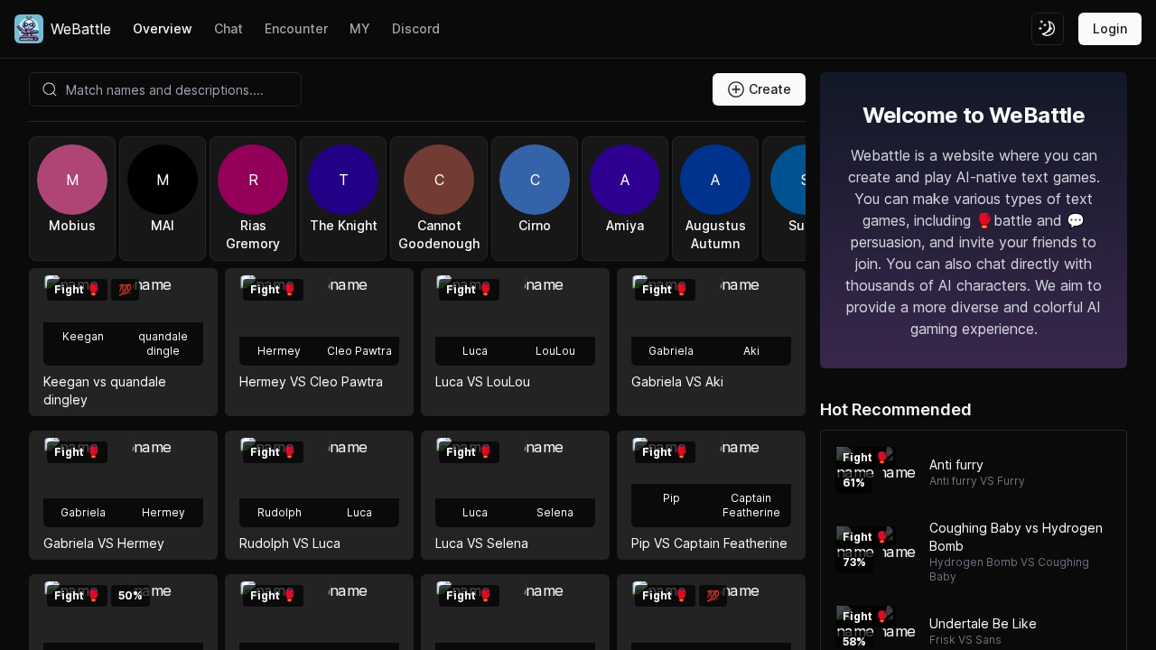 webattle.ai screenshot