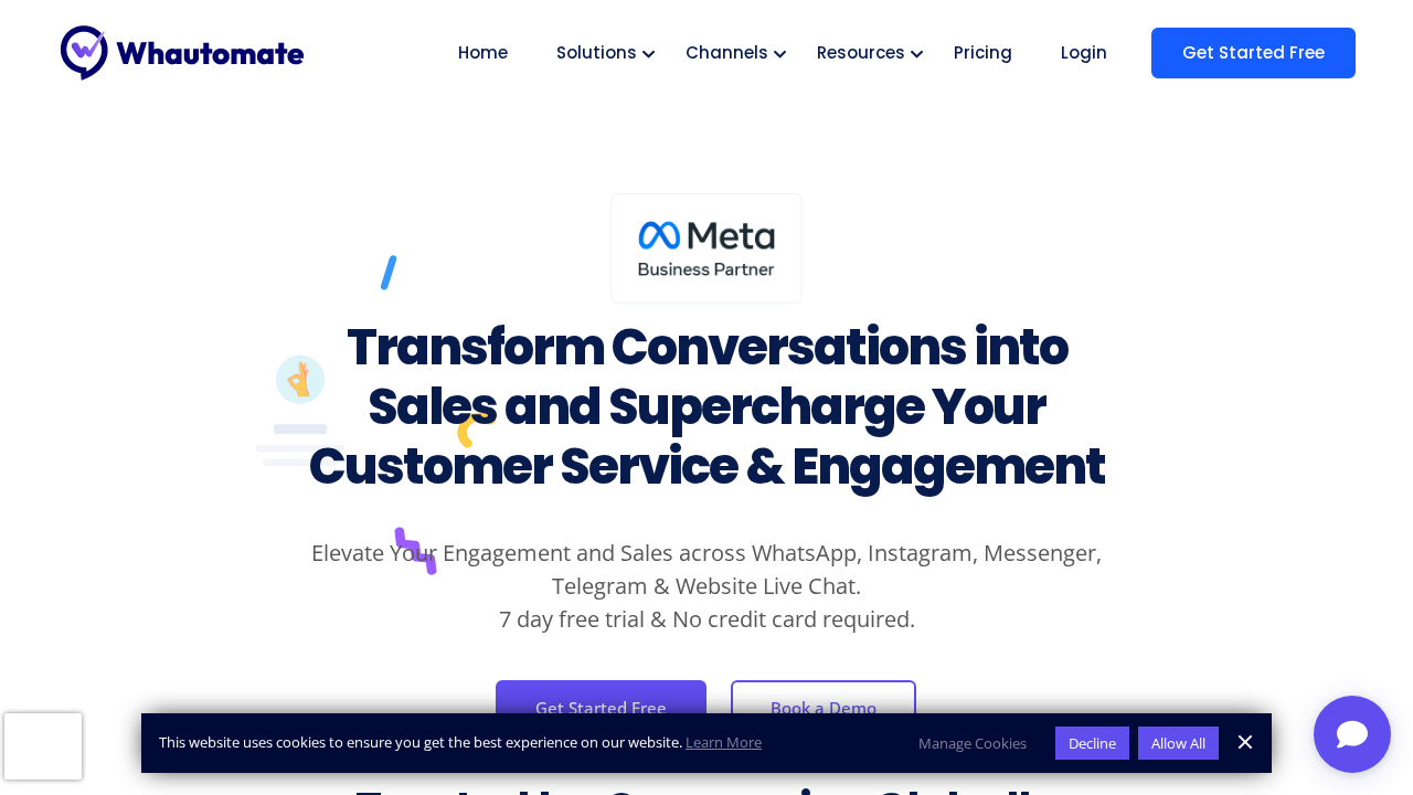 Whautomate screenshot