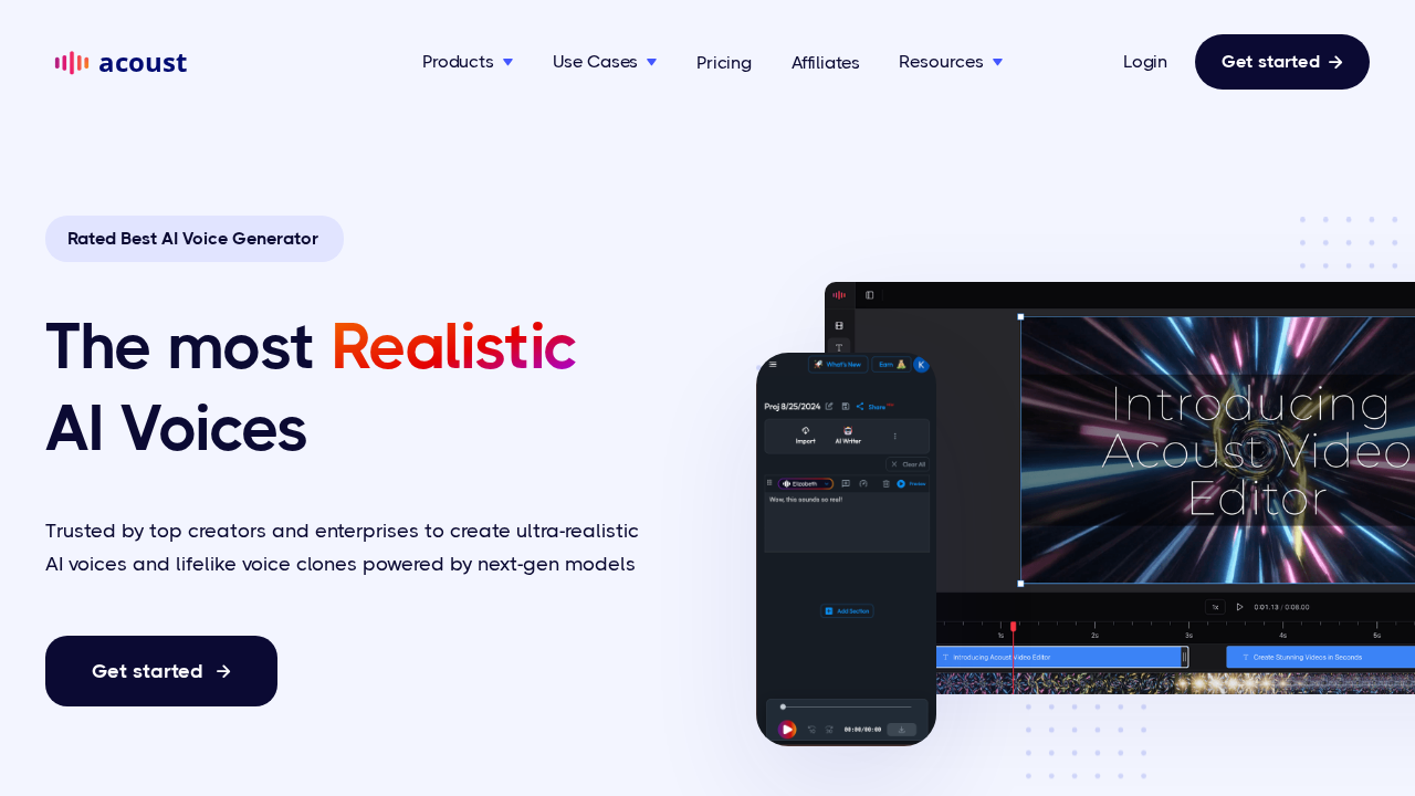 Acoust.io screenshot