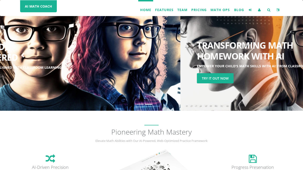 AI Math Coach screenshot