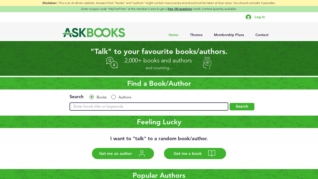 askbooks.ai screenshot