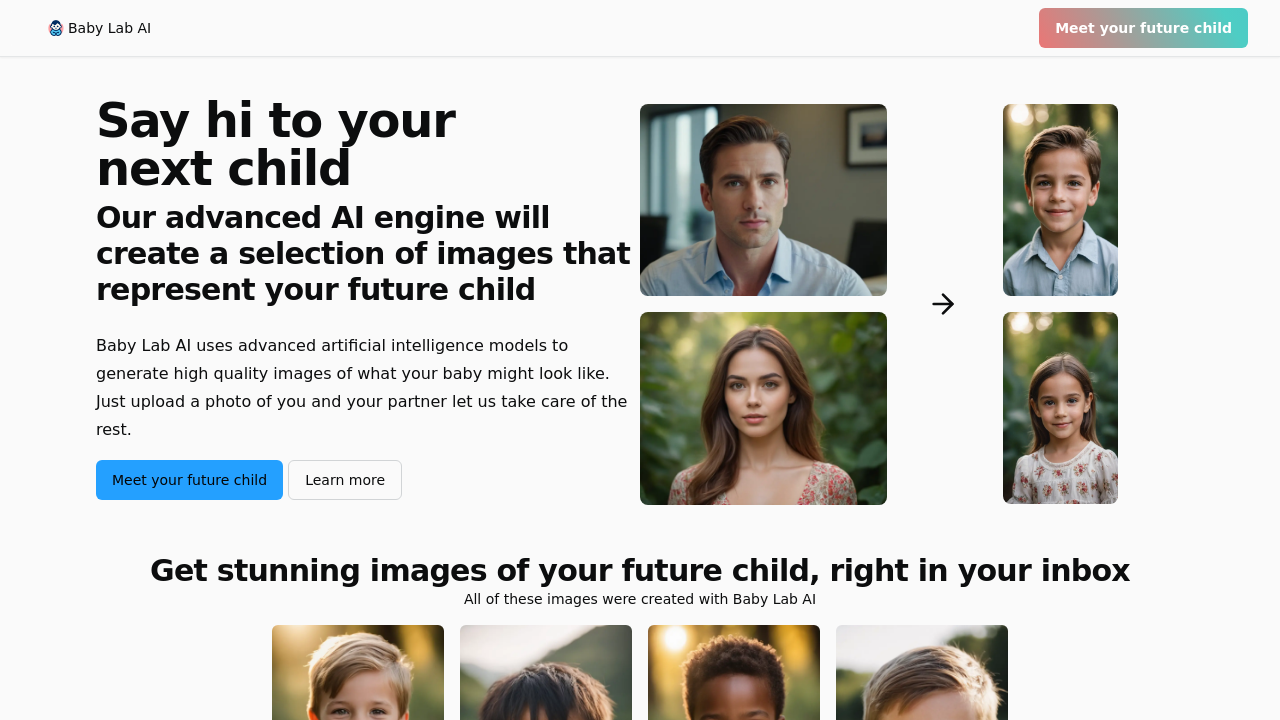 Baby Lab AI screenshot