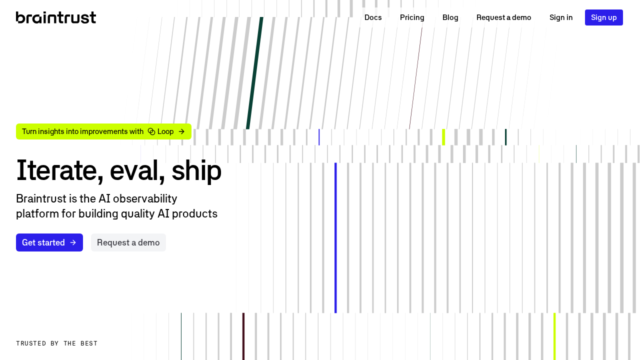 Braintrust Data screenshot