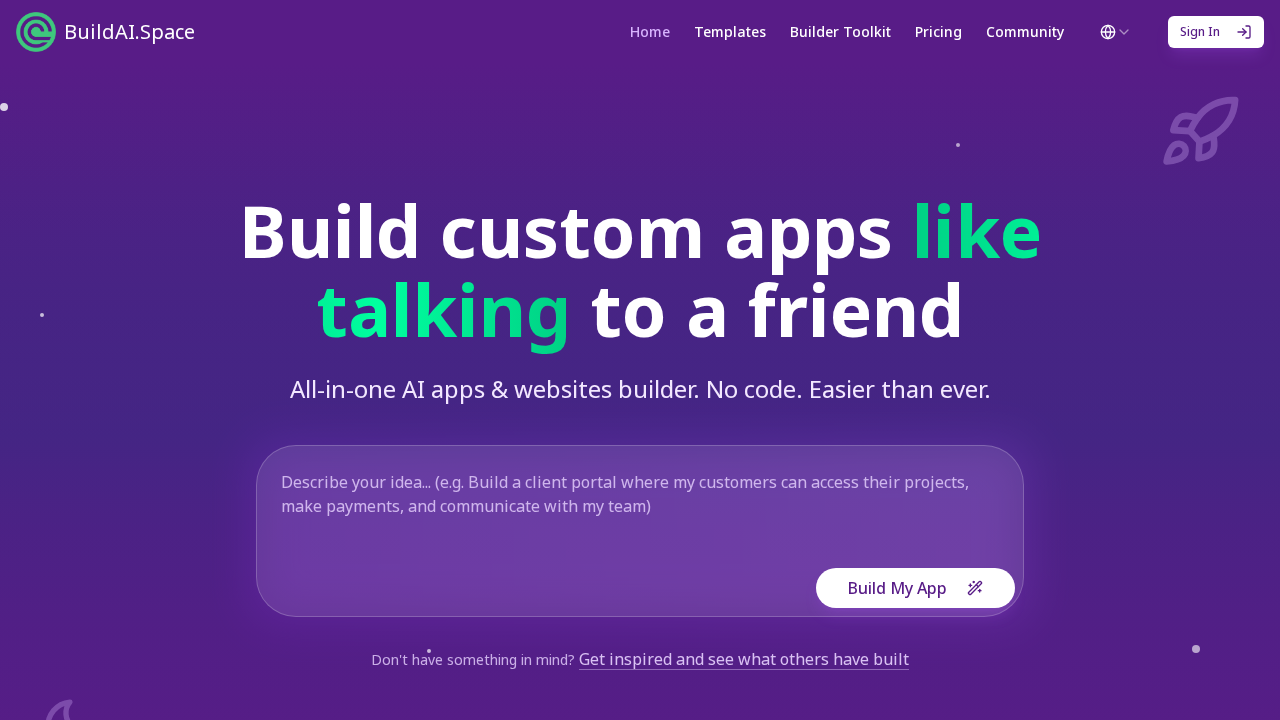 BuildAI.Space screenshot