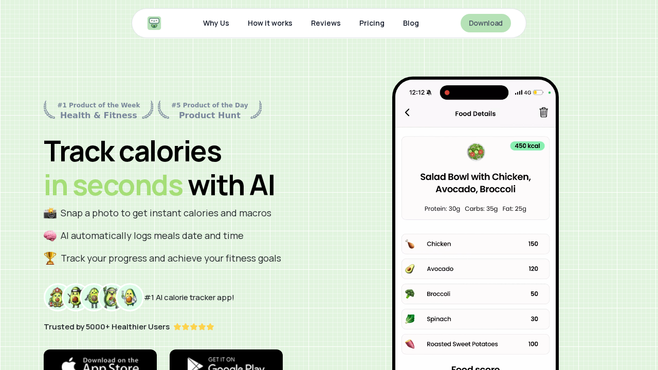 Calorieasy screenshot