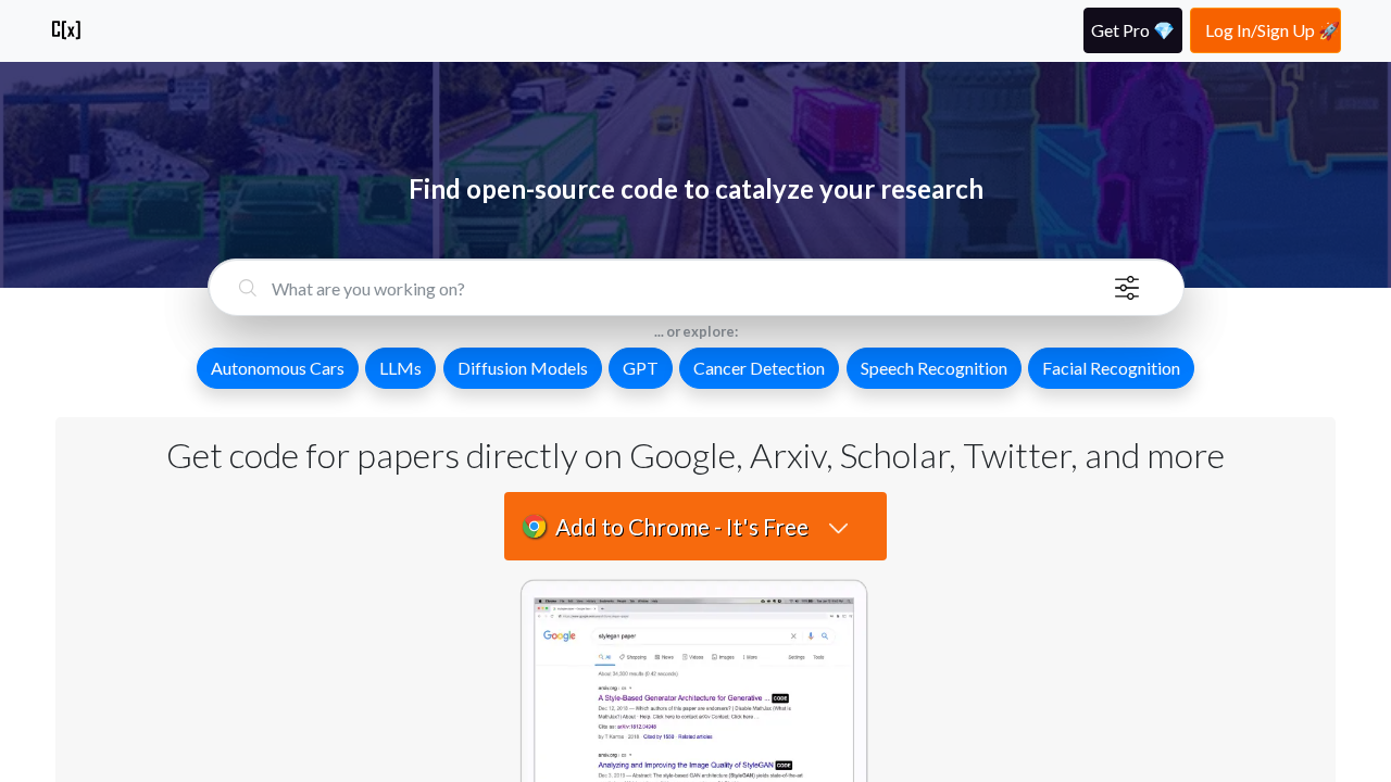CatalyzeX screenshot