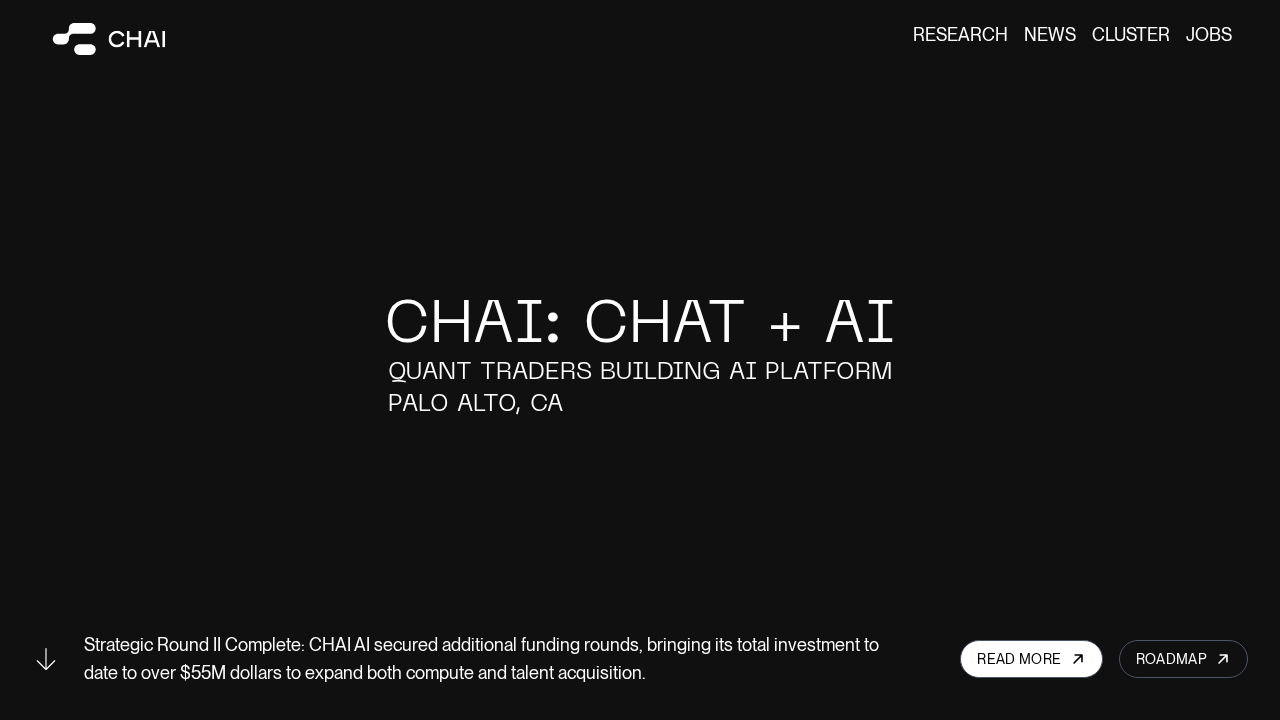 CHAI Research Corp. screenshot