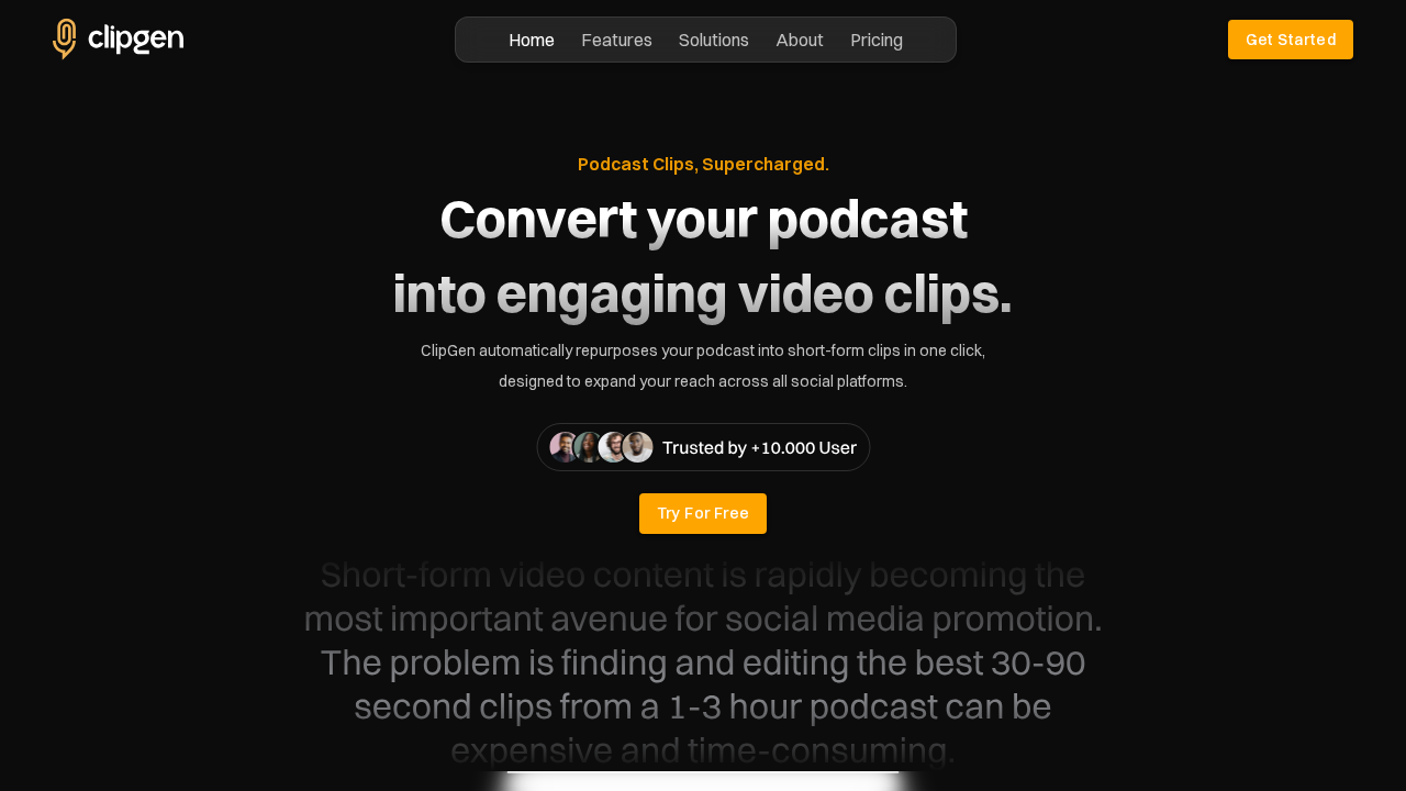 ClipGen.io screenshot