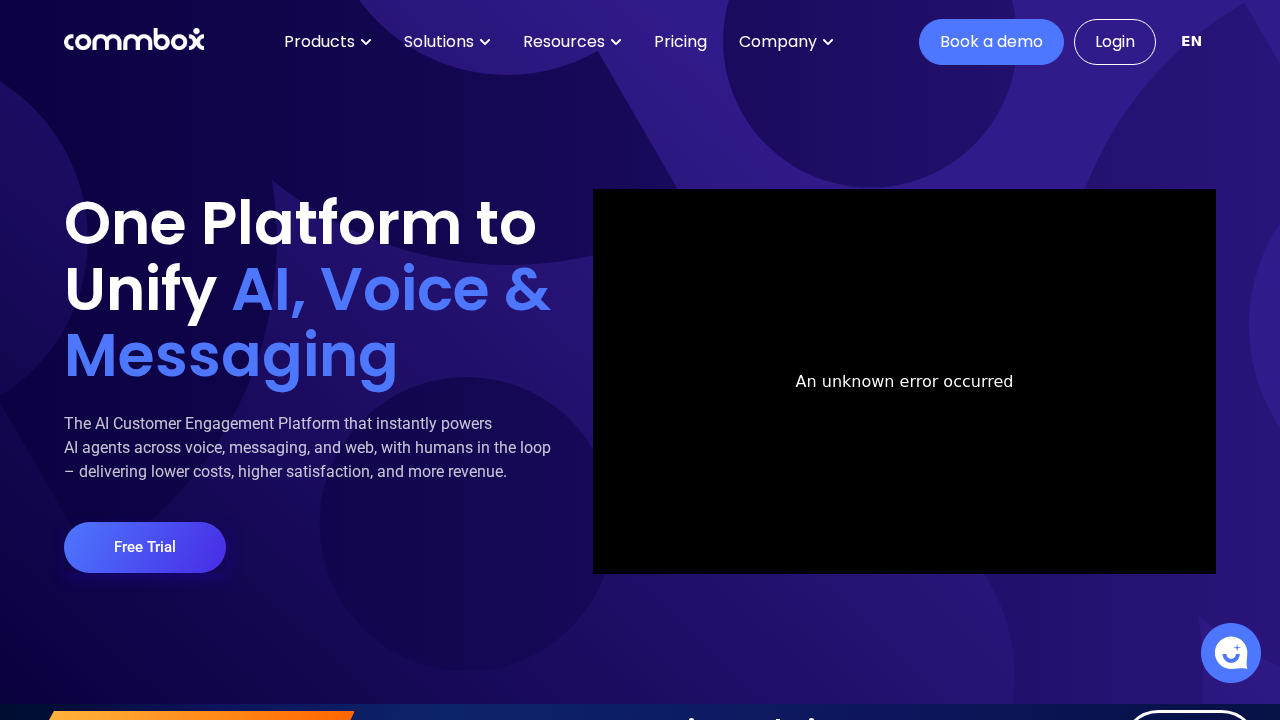 Commbox.io screenshot