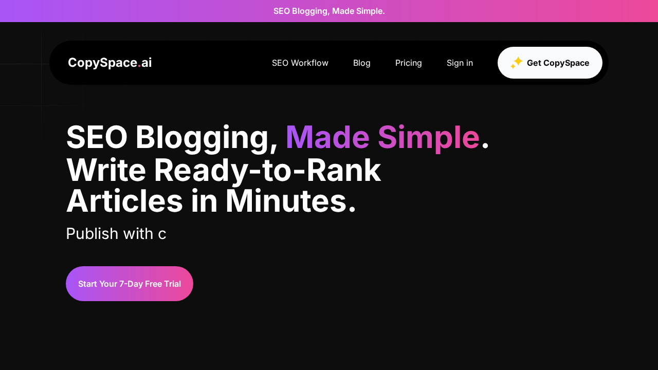 CopySpace.ai screenshot