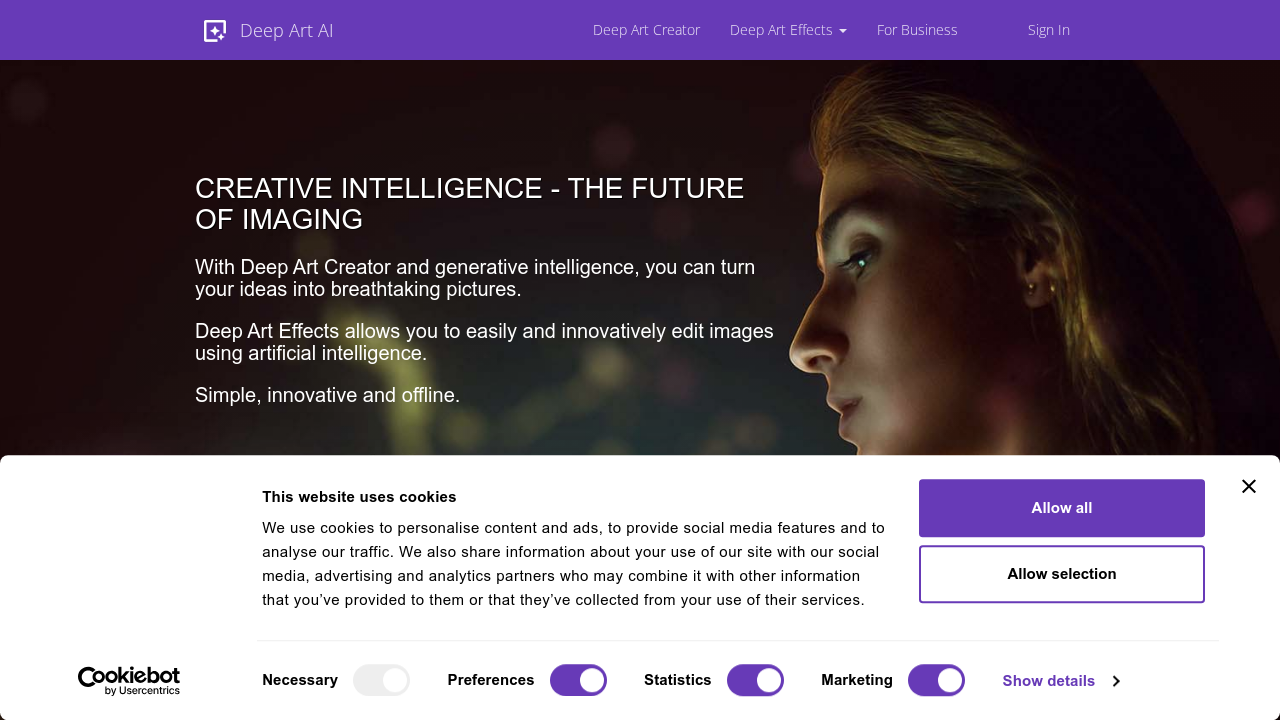 Deep Art Effects screenshot