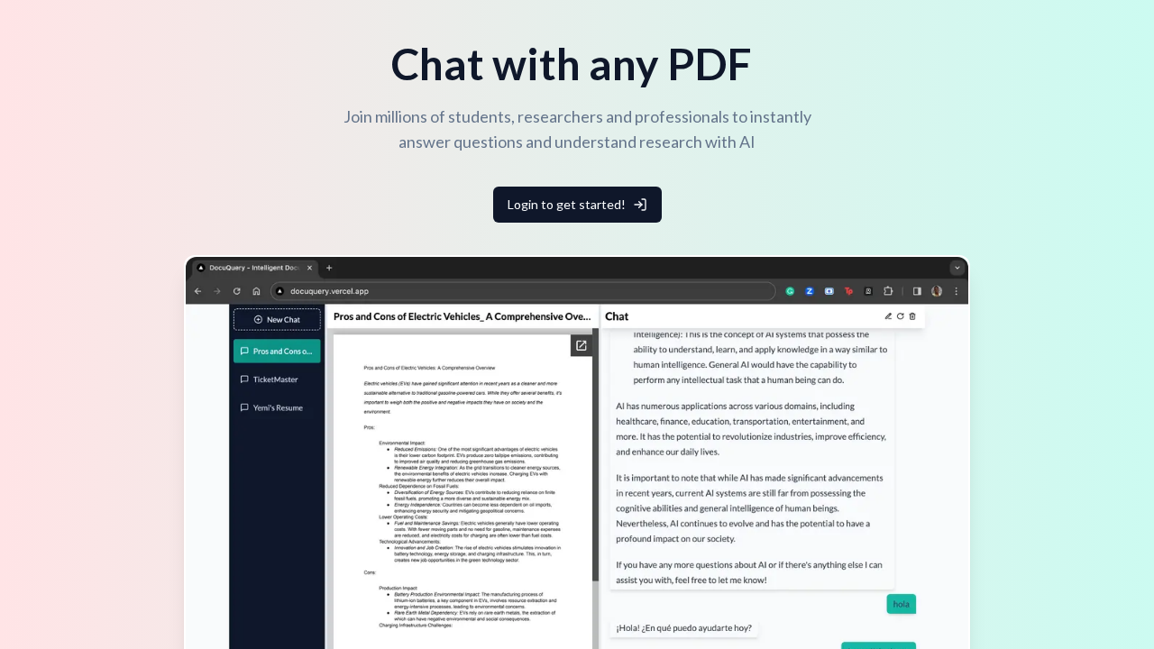 DocuQuery.pro screenshot