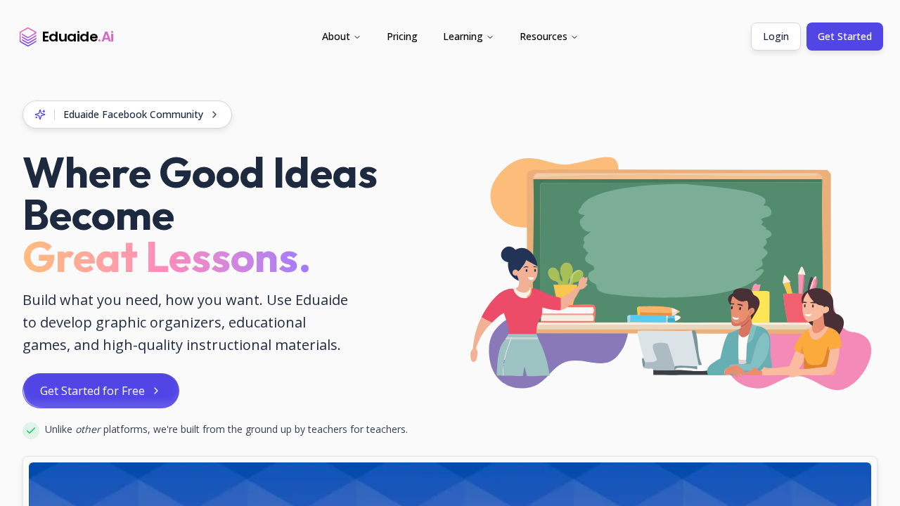 Eduaide.ai screenshot