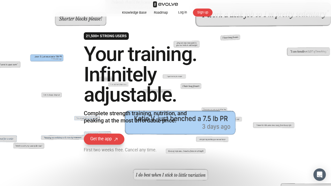 EvolveAI.app screenshot