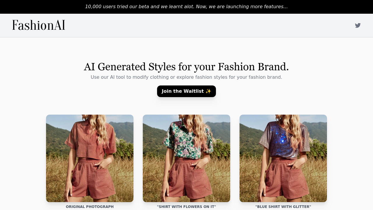FashionAI screenshot