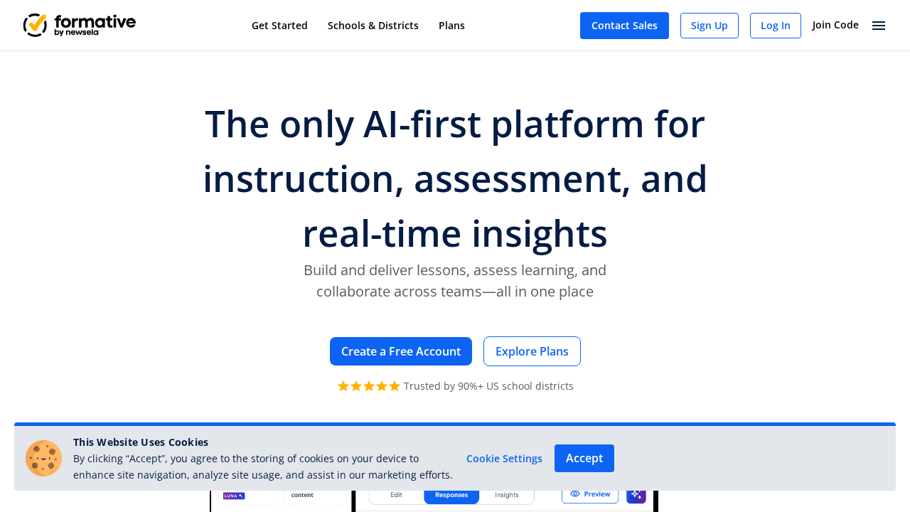 Formative screenshot