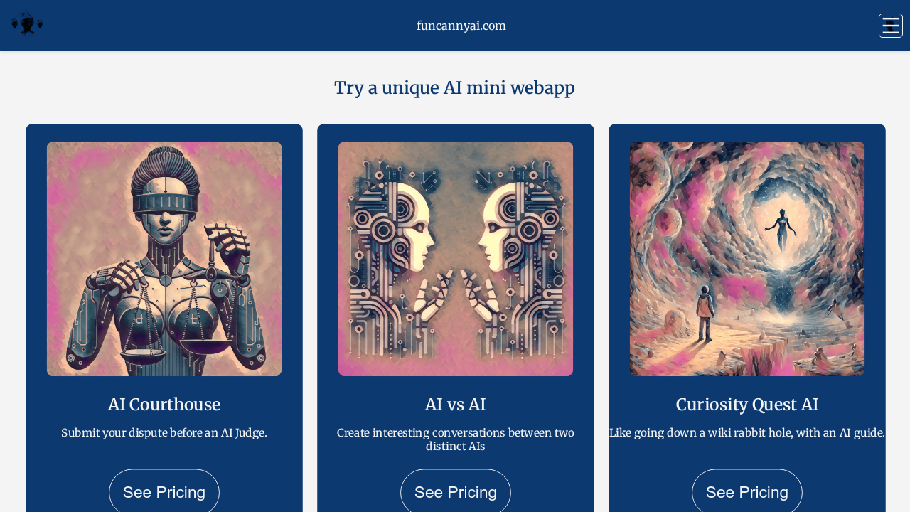 Funcanny AI screenshot
