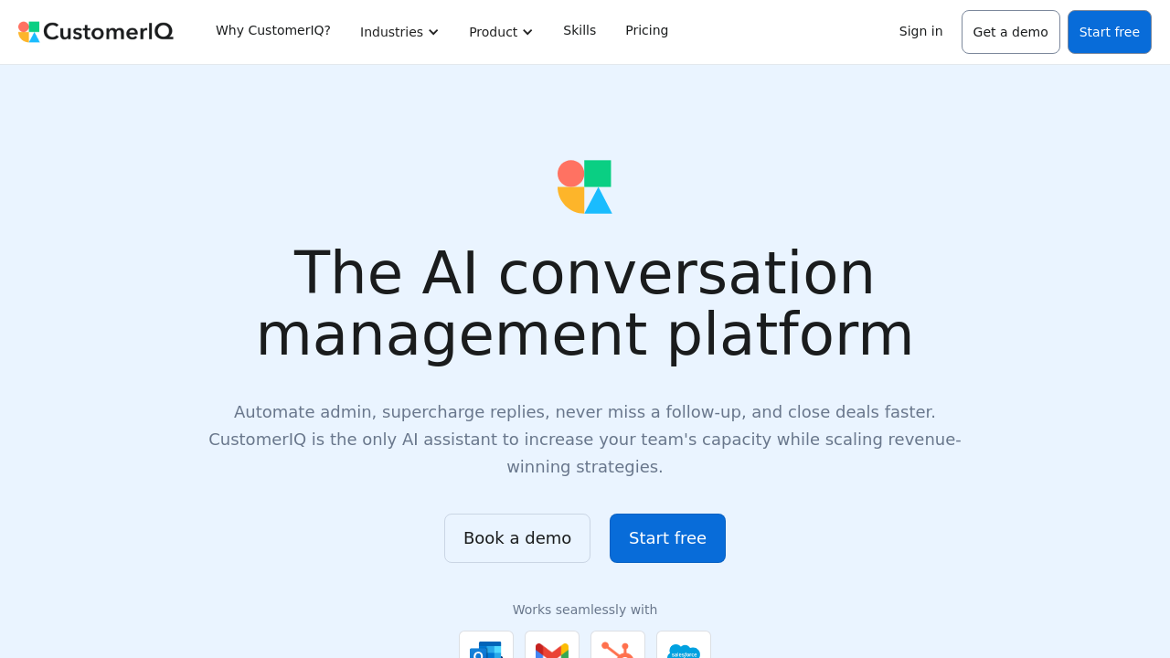 CustomerIQ screenshot