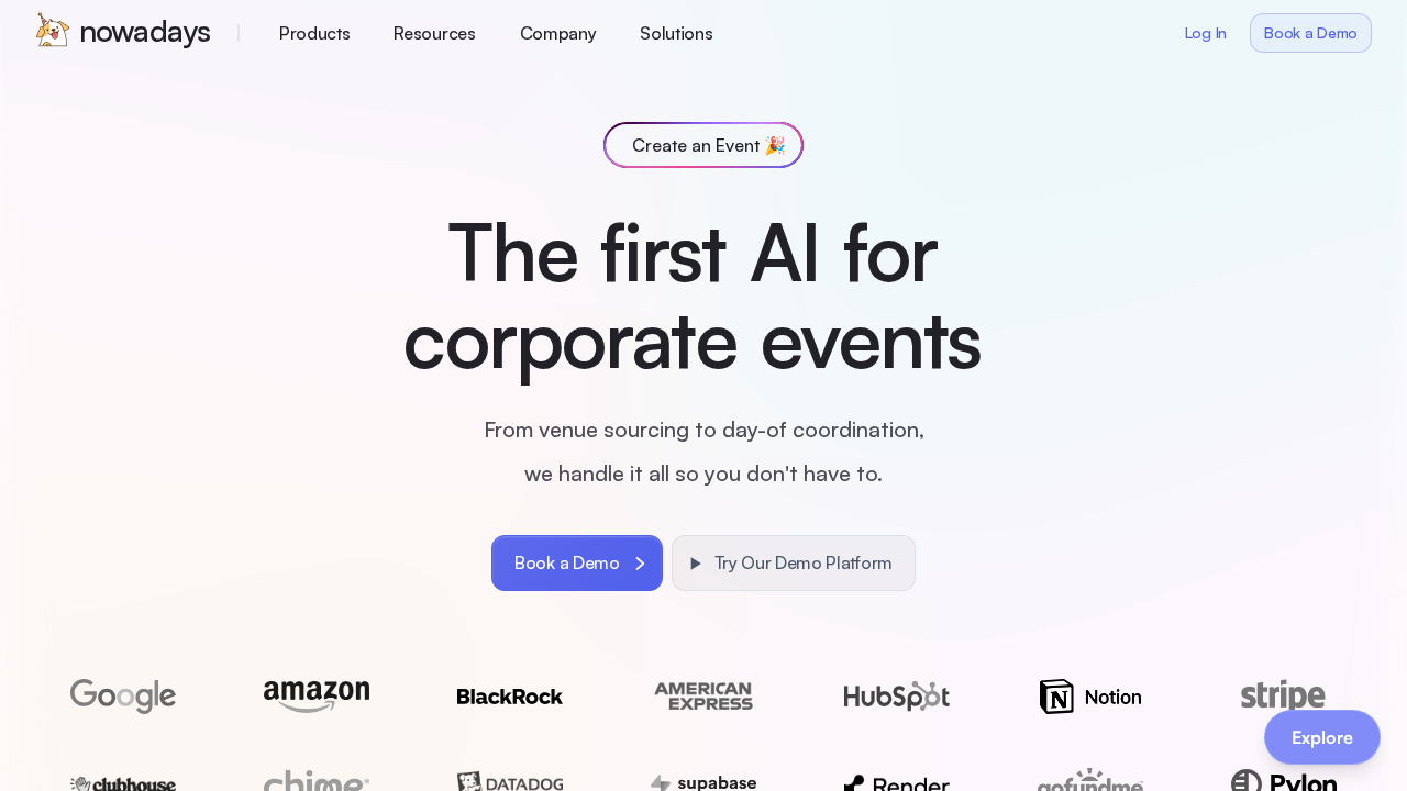 Nowadays AI screenshot