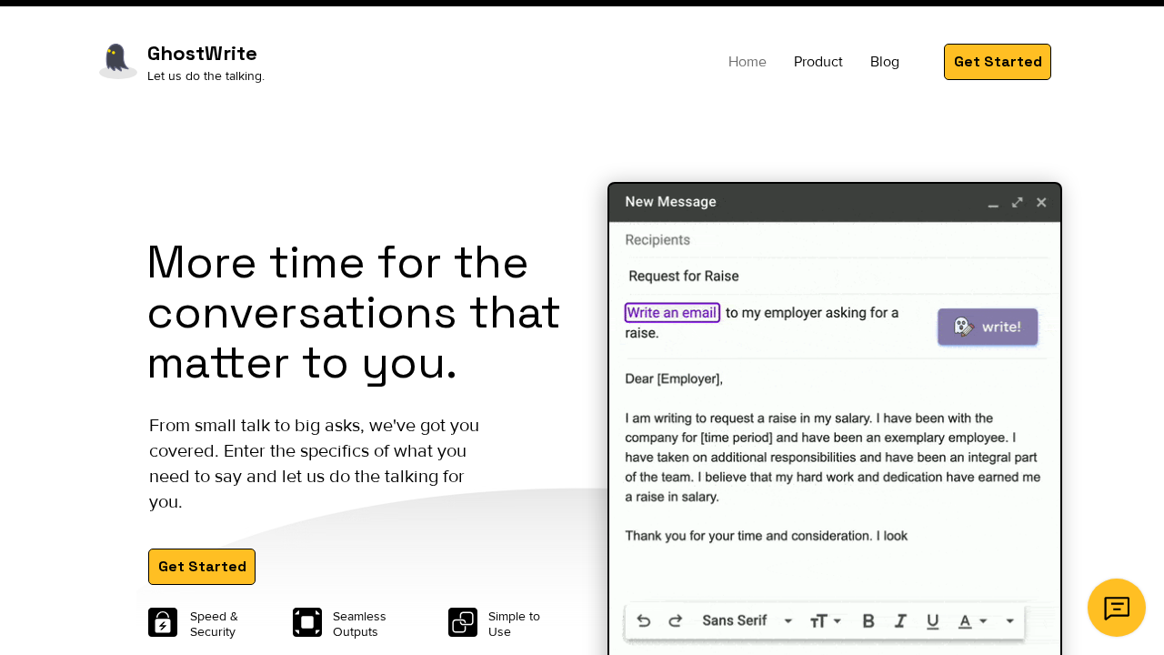 GhostWrite screenshot