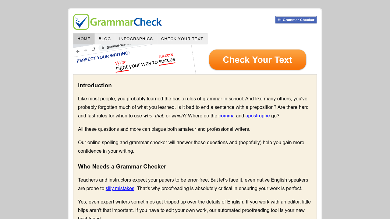 GrammarCheck.net screenshot