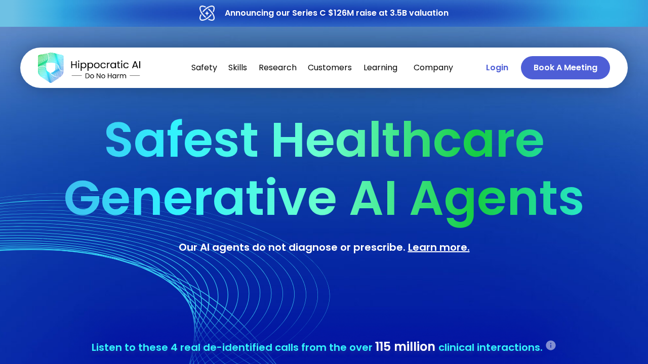 Hippocratic AI screenshot