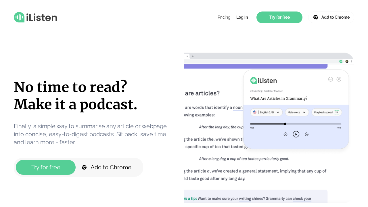 iListen.ai screenshot