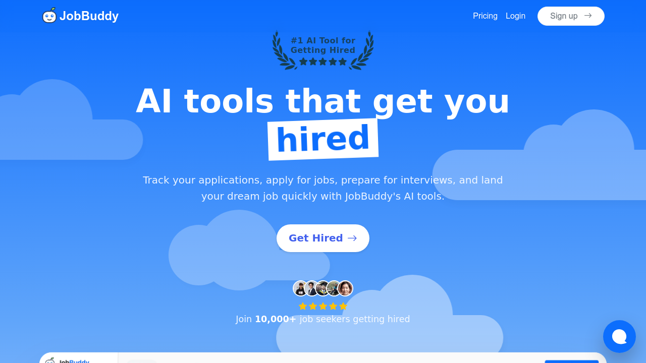 JobBuddy screenshot