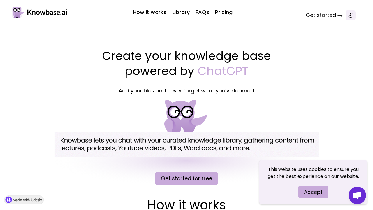 Knowbase.ai screenshot