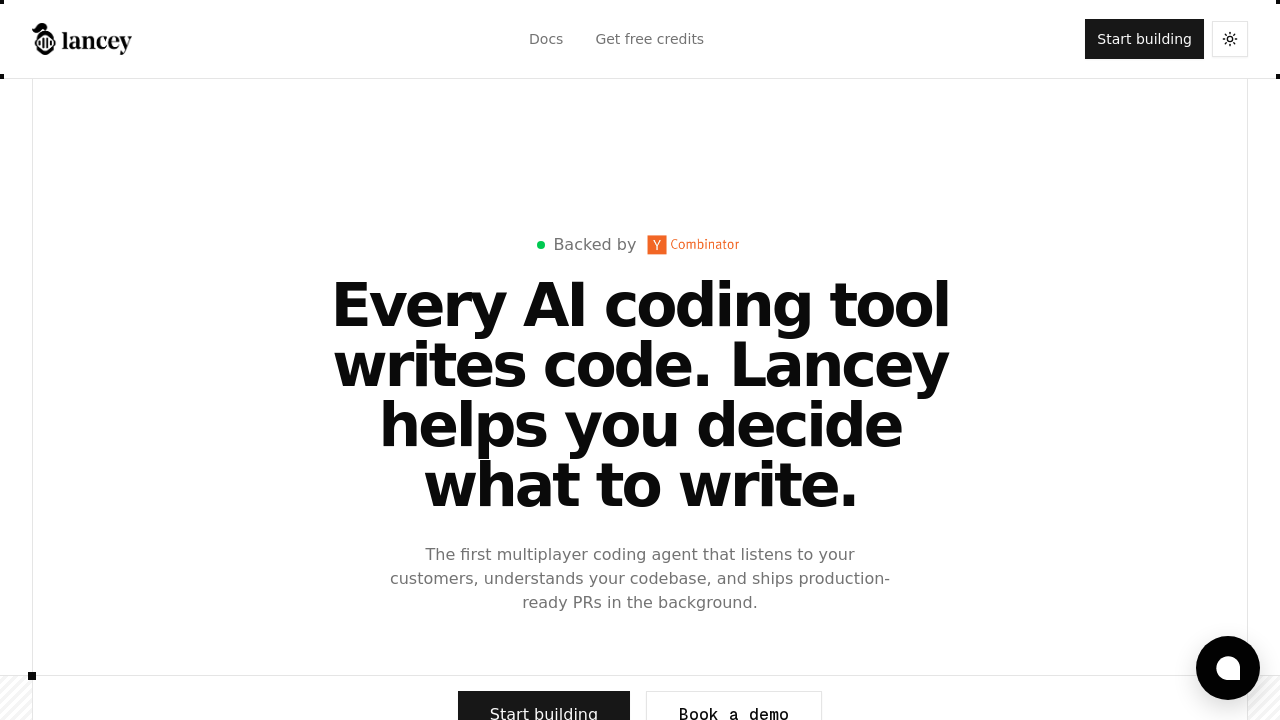 Lancey.ai screenshot
