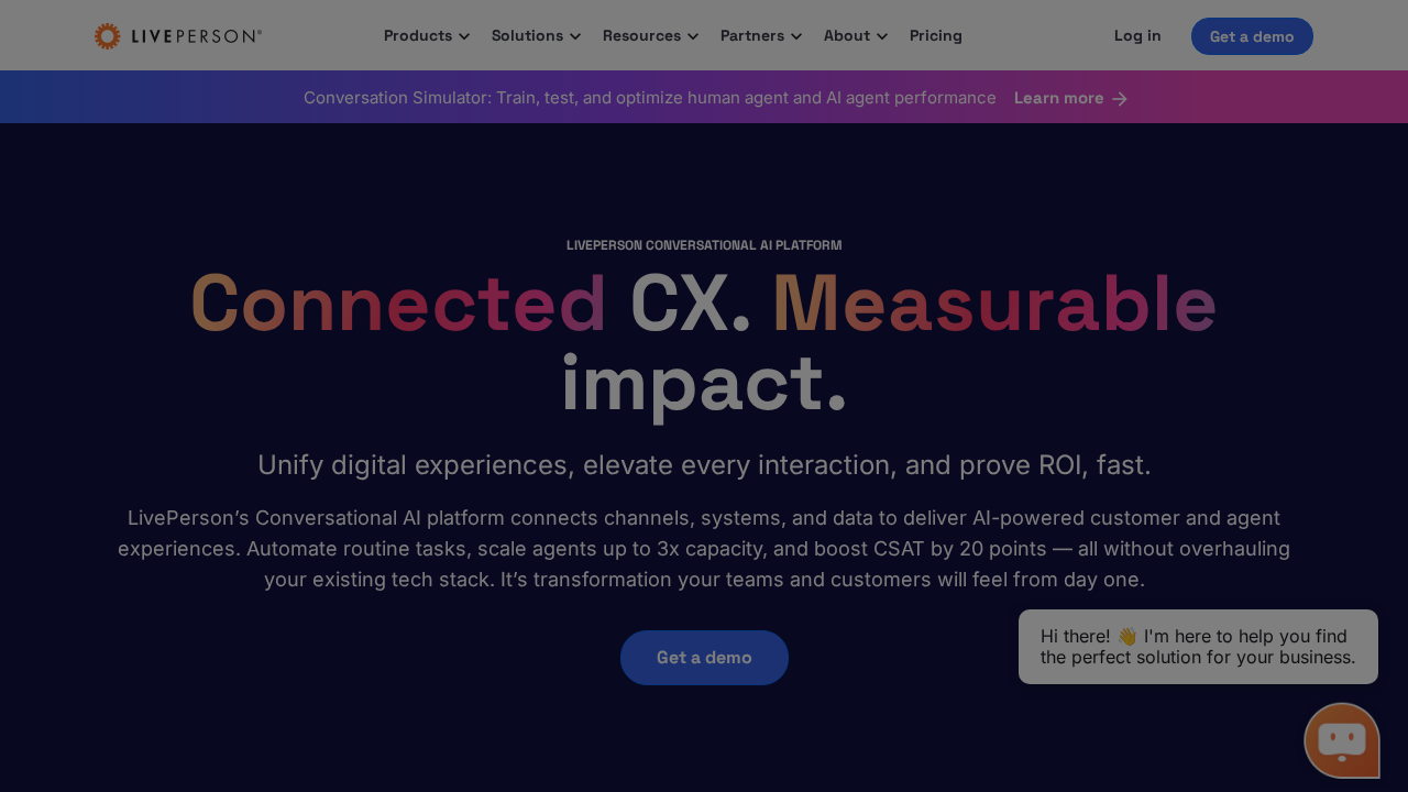 LivePerson screenshot