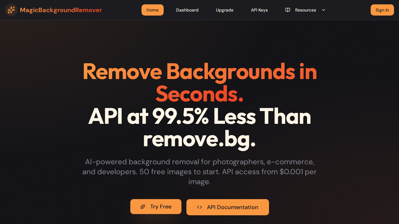 MagicBackgroundRemover screenshot